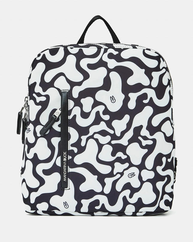 Mandarina Duck Zaino in Tessuto Fantasia Moire - MARIO SPATARELLA