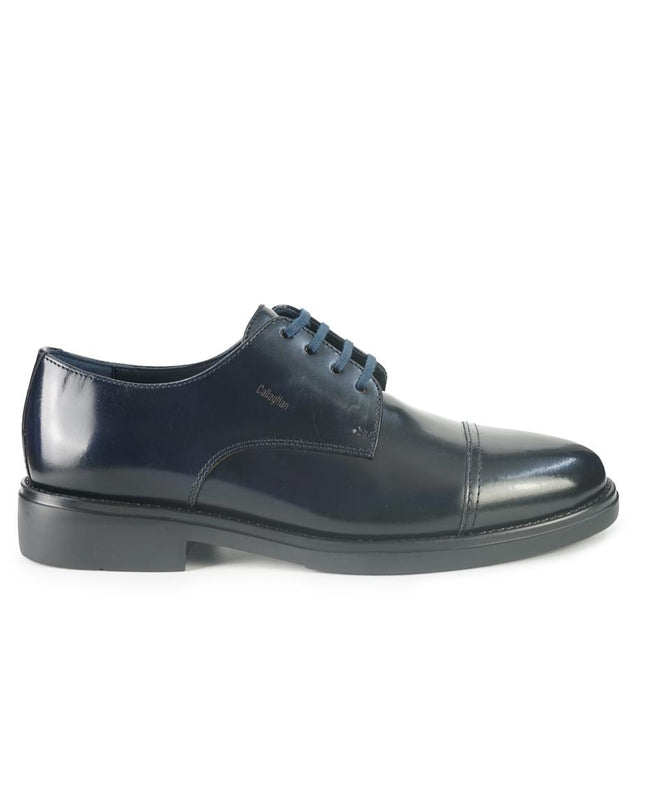 Callaghan Francesina Uomo in Pelle Spazzolata Blu 59806 CLASSI AZUL Callaghan 
