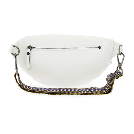 Gabs Borsa Marsupio in Pelle Bianca ORLANDA TG L WHITE Gabs 