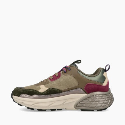 Jeep Sneakers Donna Multicolor Green Forest GROOVE D FOREST GREEN Jeep Footwear 