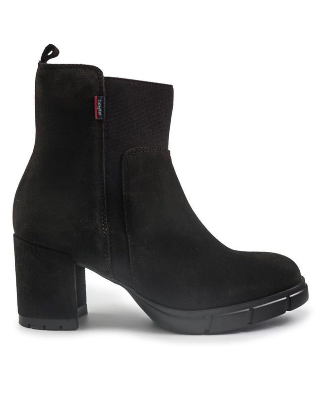 Callaghan Stivaletti Chelsea Donna con Tacco in Camoscio Testa di Moro 31019 PANDORA BROWN Callaghan 