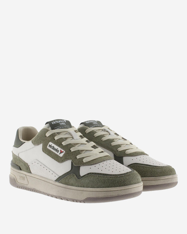 Sneakers Uomo Bianco Kaki 8800120 C80 1985 KAKI Victoria 