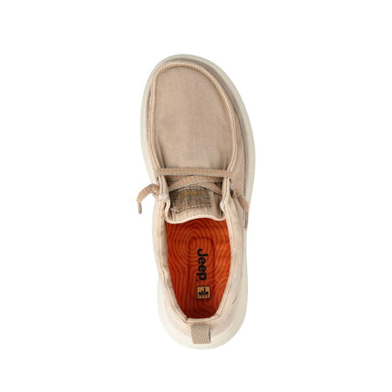 Jeep Scarpe Slip On Uomo in Tessuto Sabbia KAUAI WALLABEE SAND Jeep Footwear 