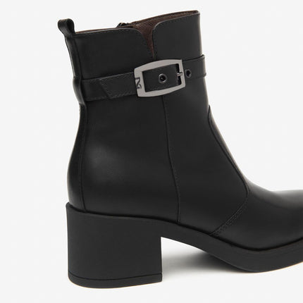 Nero Giardini Stivaletti Tronchetti Donna Pelle Nero - MARIO SPATARELLA