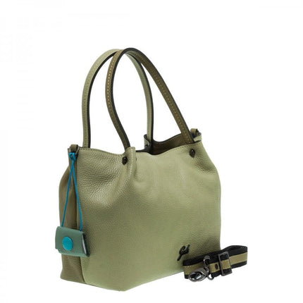 Gabs Borsa Donna Shopper in Pelle Celadon Savana - MARIO SPATARELLA