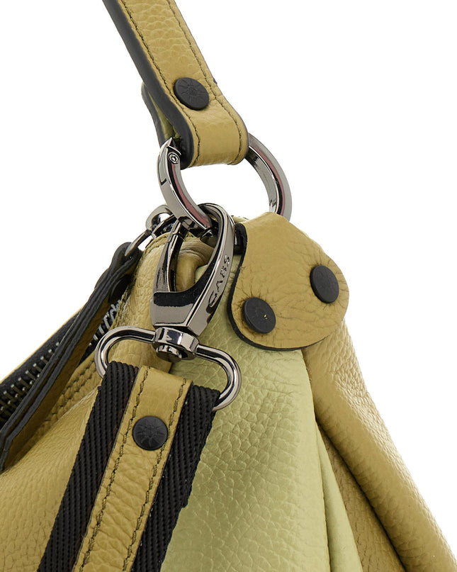 Gabs Borsa a Spalla con Tracolla in Pelle Celadon Savana - MARIO SPATARELLA