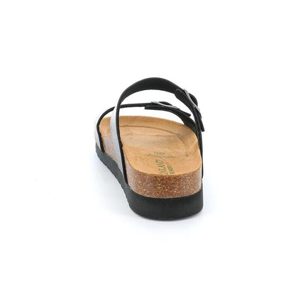 Grunland Sandali Donna Plantare Sughero Doppia Fibbia Antracite CB2434 HOLA ANTRACITE Grunland 