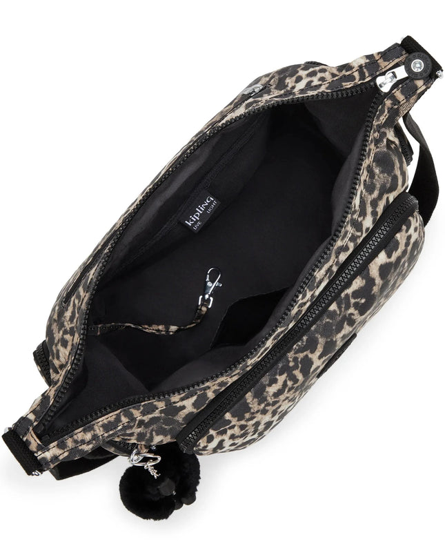 Kipling Borse Tracolla Multitasche Animalier Leopardo GABB LEOPARD Kipling 