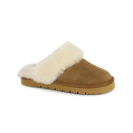 Pantofole Donna in Pelle CI2721 CUOIO Grunland 
