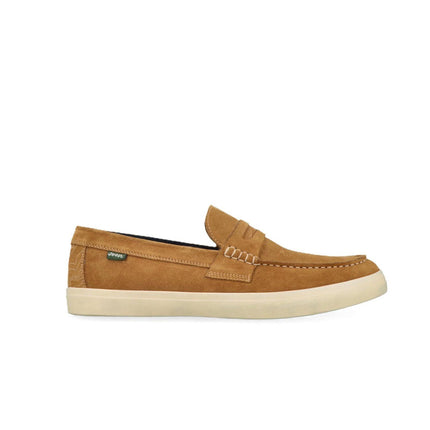 Mocassini Uomo Barca Camoscio Cuoio MOKI SUEDE CUOIO 068 Jeep Footwear 