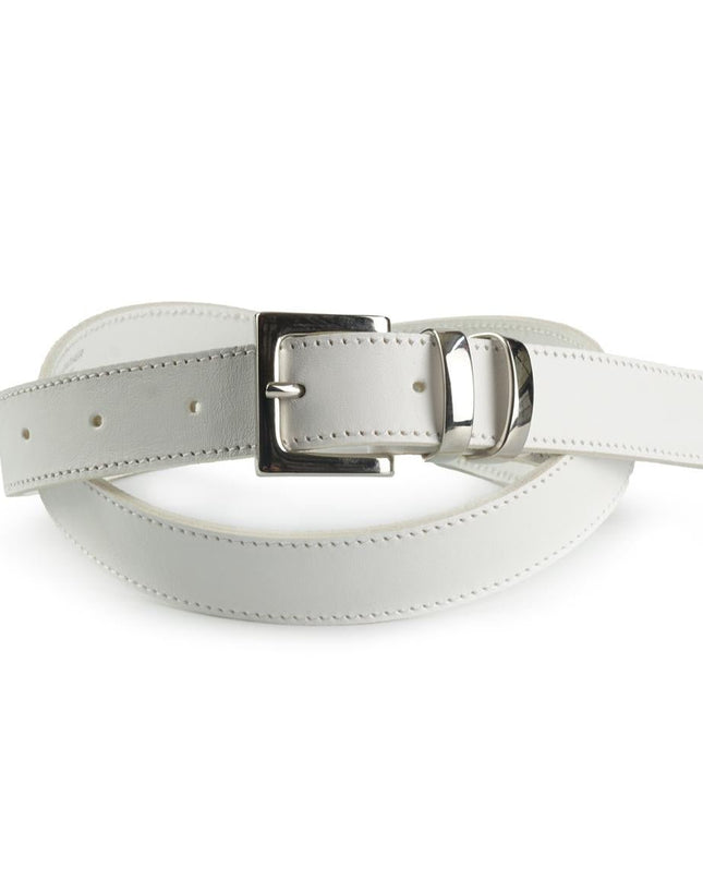 Spatarella Cintura Donna in Pelle Bianca - MARIO SPATARELLA