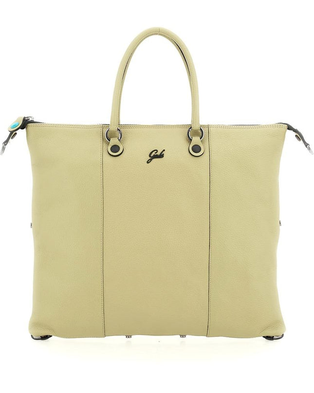 Gabs Borsa Convertibile e Trasformabile con Tracolla in Pelle Celadon G3 PLUS TG L CELADON Gabs 