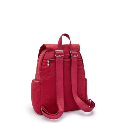 Zaino Donna Rosso CITY ZIP S RED RED WINE Kipling 