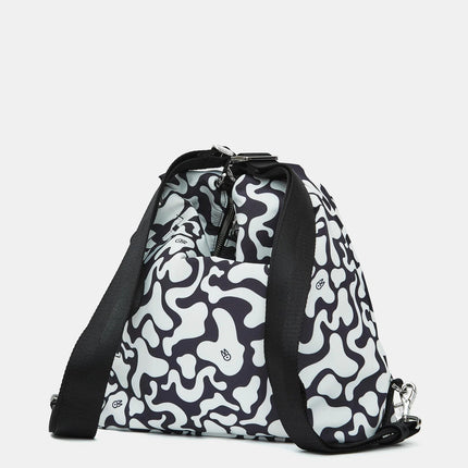 Mandarina Duck Borsa Convertibile Zaino Tessuto Fantasia Moire QHT10 HUNTER MOIRE Mandarina Duck 