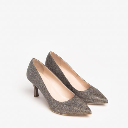 Nero Giardini Decollete Donna in Tessuto Rame - MARIO SPATARELLA