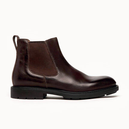 Stivaletti Uomo Chelsea Pelle Marrone I201663U CAFFE 301 Nero Giardini 