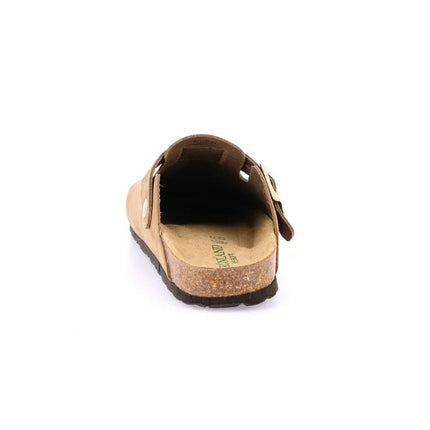 Grunland Sabot Donna Plantare Sughero in Nabuk Tortora CB2609 SARA TORTORA Grunland 