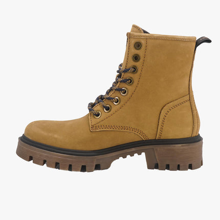 Anfibi Donna in Pelle Cuoio - MARIO SPATARELLA