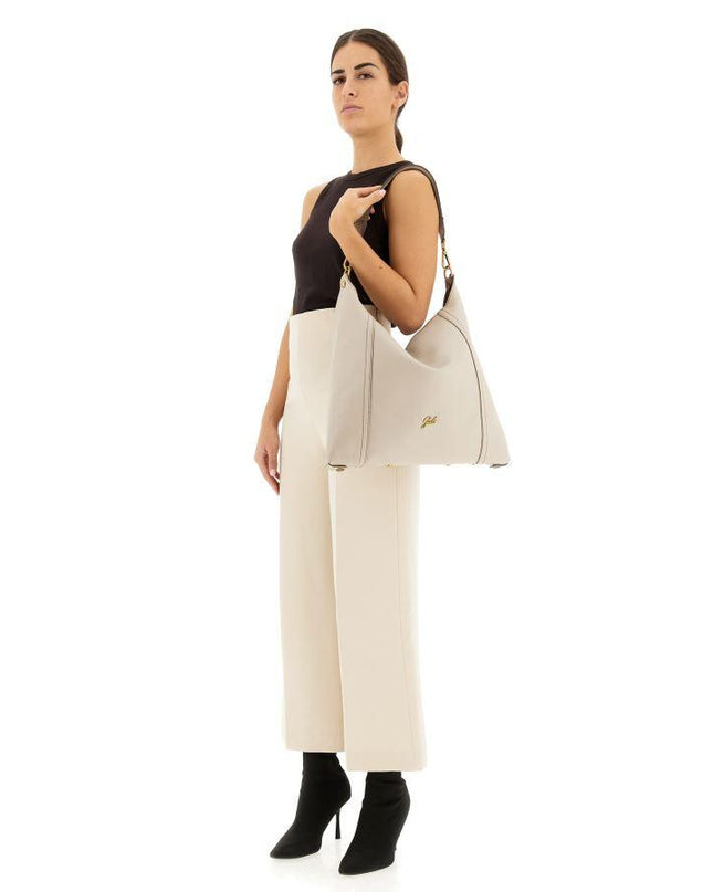 Borsa a Spalla Trasformabile Pelle Pietra DESIREE TG L G010680T3 BULL URBAN GOLD P Gabs 