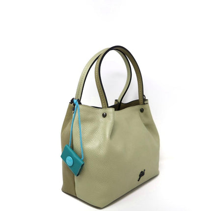 Gabs Borsa Donna Shopper in Pelle Celadon Savana LILLY TG M CELADON SAVANA Gabs 