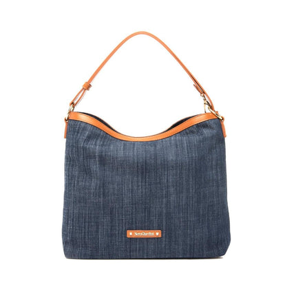 NeroGiardini Borsa Hobo a Spalla in Jeans - MARIO SPATARELLA