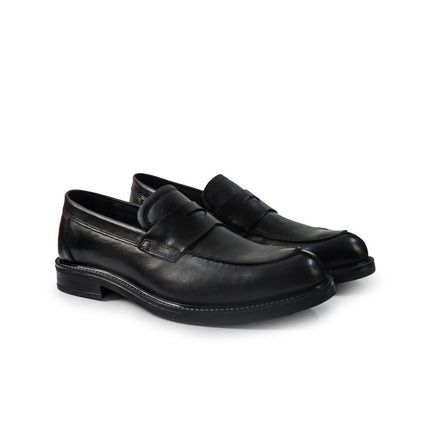 Vueva Mocassini Uomo College in Pelle Nero MS65R07 NYKO BLACK Vueva 