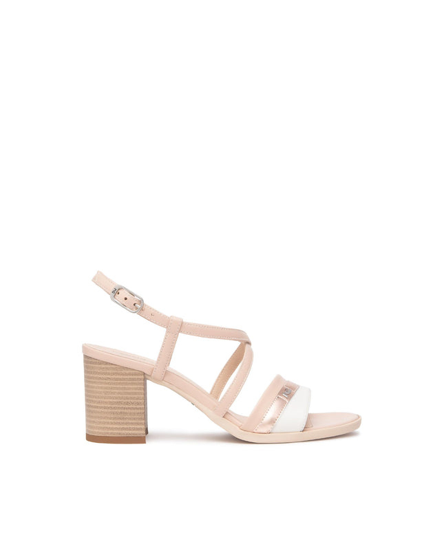 Nero Giardini Sandali Donna con Tacco Multicolore Osso E513440D OSSO 713 Nero Giardini 