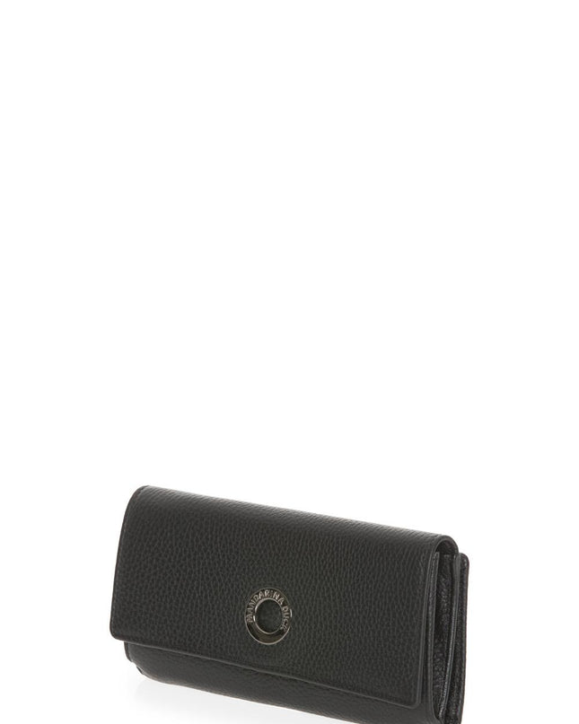 Portafogli Donna Lungo Pelle Nero FZP63 MELLOW LEATHER NERO 001 Mandarina Duck 