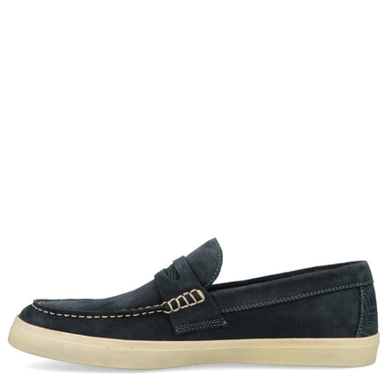 Mocassini Uomo Barca Camoscio Blu MOKI SUEDE NAVY 016 Jeep Footwear 