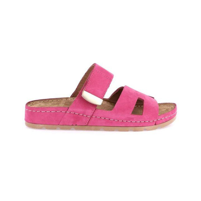 Grunland Sandali con Velcro Plantare Morbido Donna in Nabuk Vino CI1919 PADO VINO Grunland 