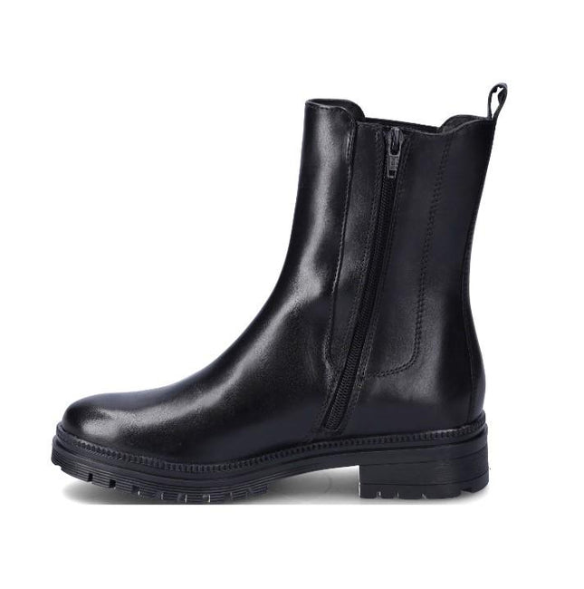 Stivaletti Donna in Pelle Nera WH54H21 PORTER BLACK Vueva 