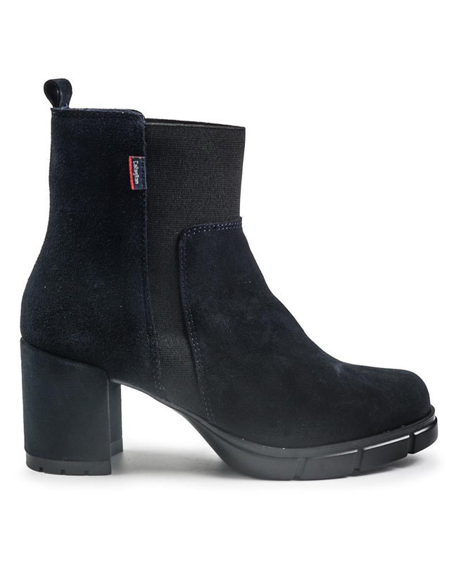 Callaghan Stivaletti Chelsea Donna con Tacco in Camoscio Blu 31019 PANDORA BLUE Callaghan 