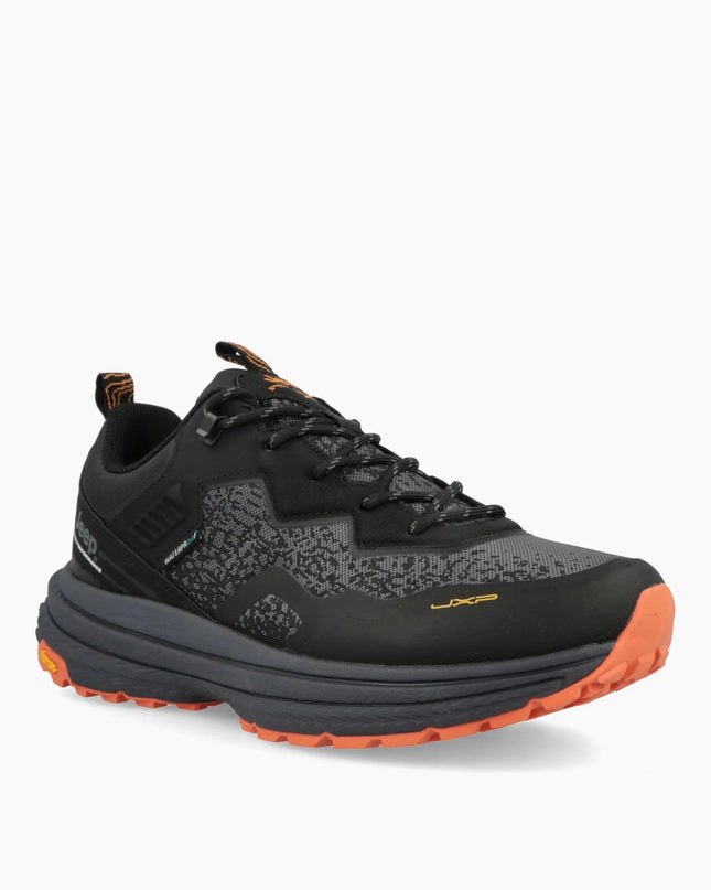 Sneakers Tracking Uomo Tessuto Nero TRACKED WP JM42201A-062 Jeep Footwear 