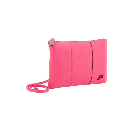 Gabs Pochette Donna con Tracolla in Pelle Begonia - MARIO SPATARELLA