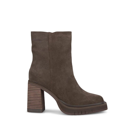 Stivaletti Donna Tacco Alto Camoscio Marrone I23806 COFFEE 46343 Alma en Pena 