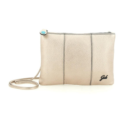 Gabs Pochette Donna con Tracolla in Pelle Oro Chiaro BEYONCE TG M BULL LAMINATO Gabs 