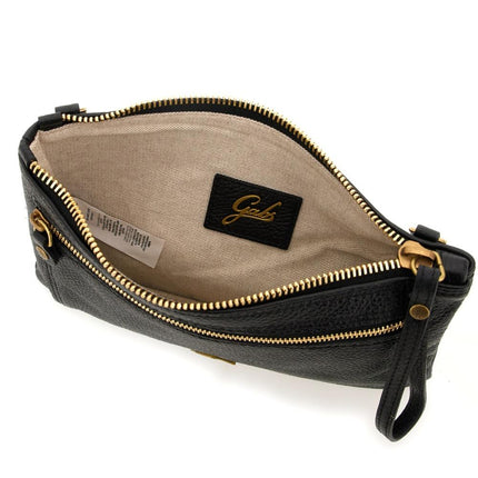 Gabs Borsetta in Pelle Nera con Tracolla OLLY TG S BLACK Gabs 