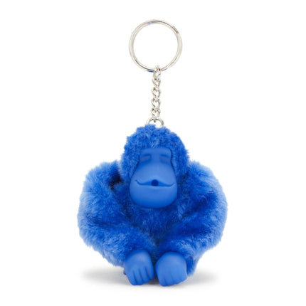 Portachiavi Scimmia Kipling Total Blu MONKEYCLIP M HAVANA BLUE Kipling 