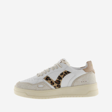 Victoria Sneakers Donna Open Low Top Camel Animalier - MARIO SPATARELLA