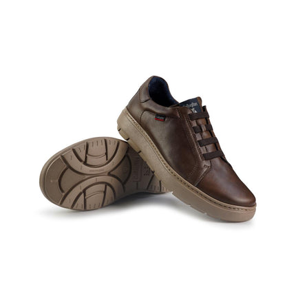 Callaghan Sneakers Slipon Uomo in Pelle Marrone 60603 ADAPTABLE JACINTO Callaghan 