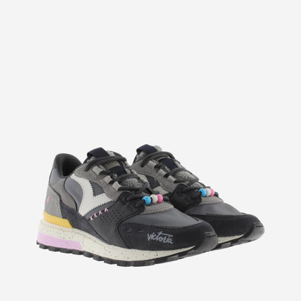 Sneakers Donna Camoscio Antracite - MARIO SPATARELLA