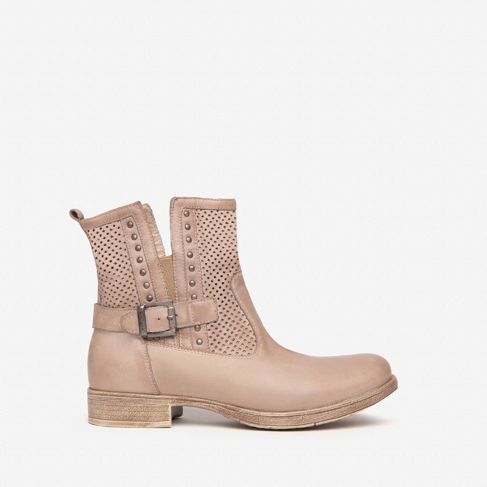 Nero Giardini Stivaletti Bassi Donna in Pelle Torba – MARIO SPATARELLA