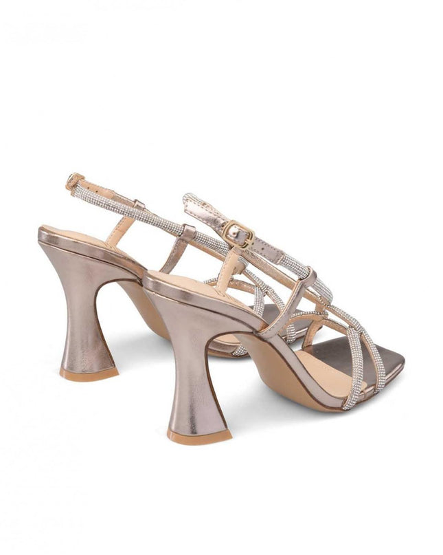 Sandali Donna Tacco Alto Bronzo Cerimonia 1053 FIBA 44478 BRONZE Alma Blue 