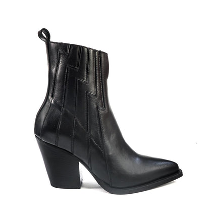 Stivaletti Elvio Zanon Tex in Pelle Nero - MARIO SPATARELLA