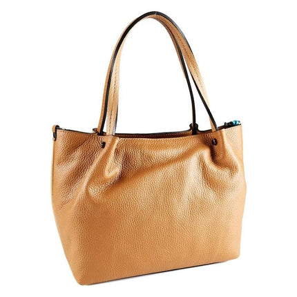 Gabs Borsa Donna Shopper in Pelle Cuoio Nocciola LILLY TG S CAMOSCIO CUOIO Gabs 