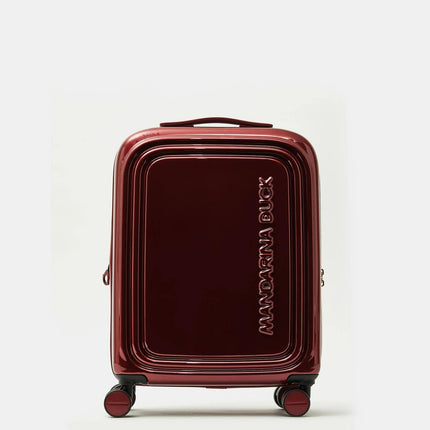 Mandarina Duck Trolley Bagaglio a Mano Espandibile  4 Ruote Rosso Metal OUV24 LOGODUCK RED METAL Mandarina Duck 