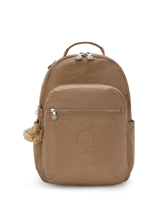 Kipling Zaino Porta Computer 15 Pollici Tan SEOUL TAN Kipling 
