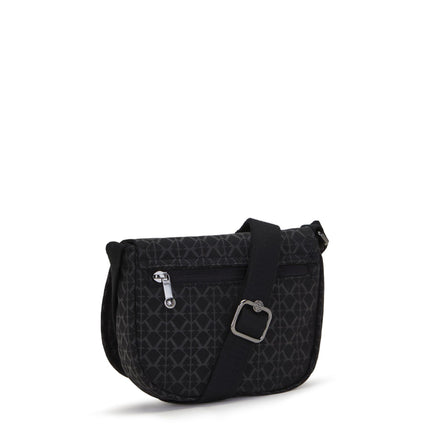 Borsetta Tracolla con Patta LOREEN MINI SIGNATURE EMB Kipling 
