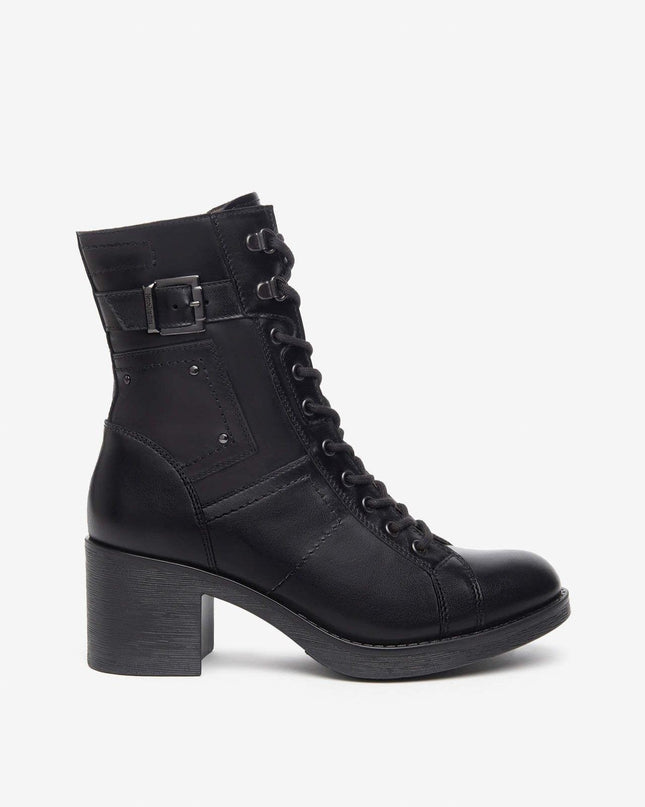 Anfibi Donna Tacco Pelle Nero I309080D NERO 100 Nero Giardini 