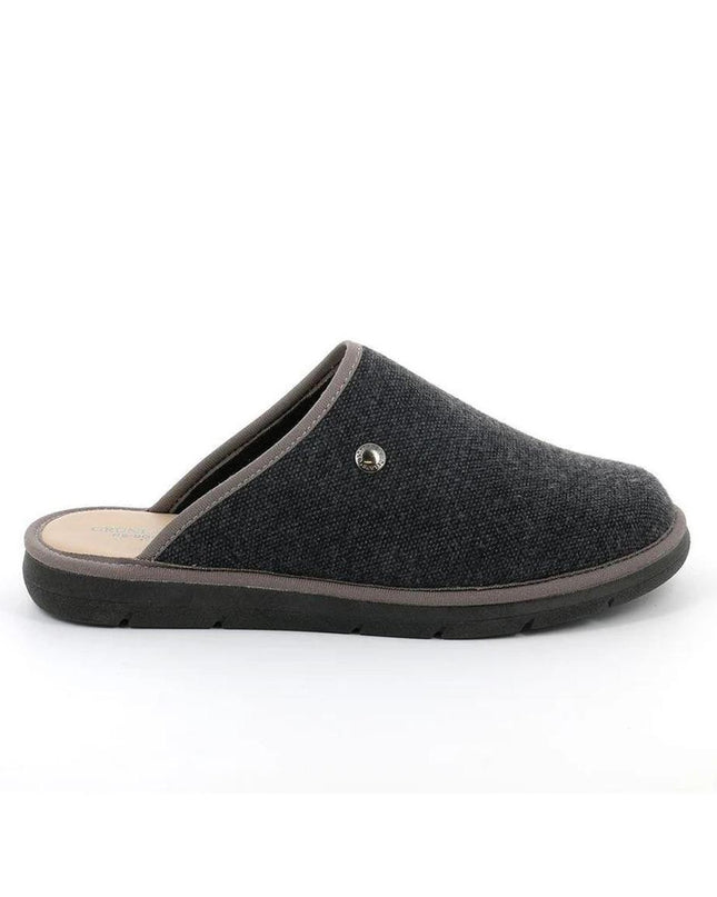 Pantofole Uomo Nero CI1823 NERO Grunland 